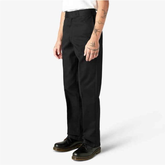 Dickies Lot of Two pair of 874 Dickies Work Pants 1 Gray and 1 Black 32x30 NWT - Picture 1 of 9